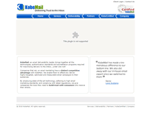 Tablet Screenshot of kobemail.com